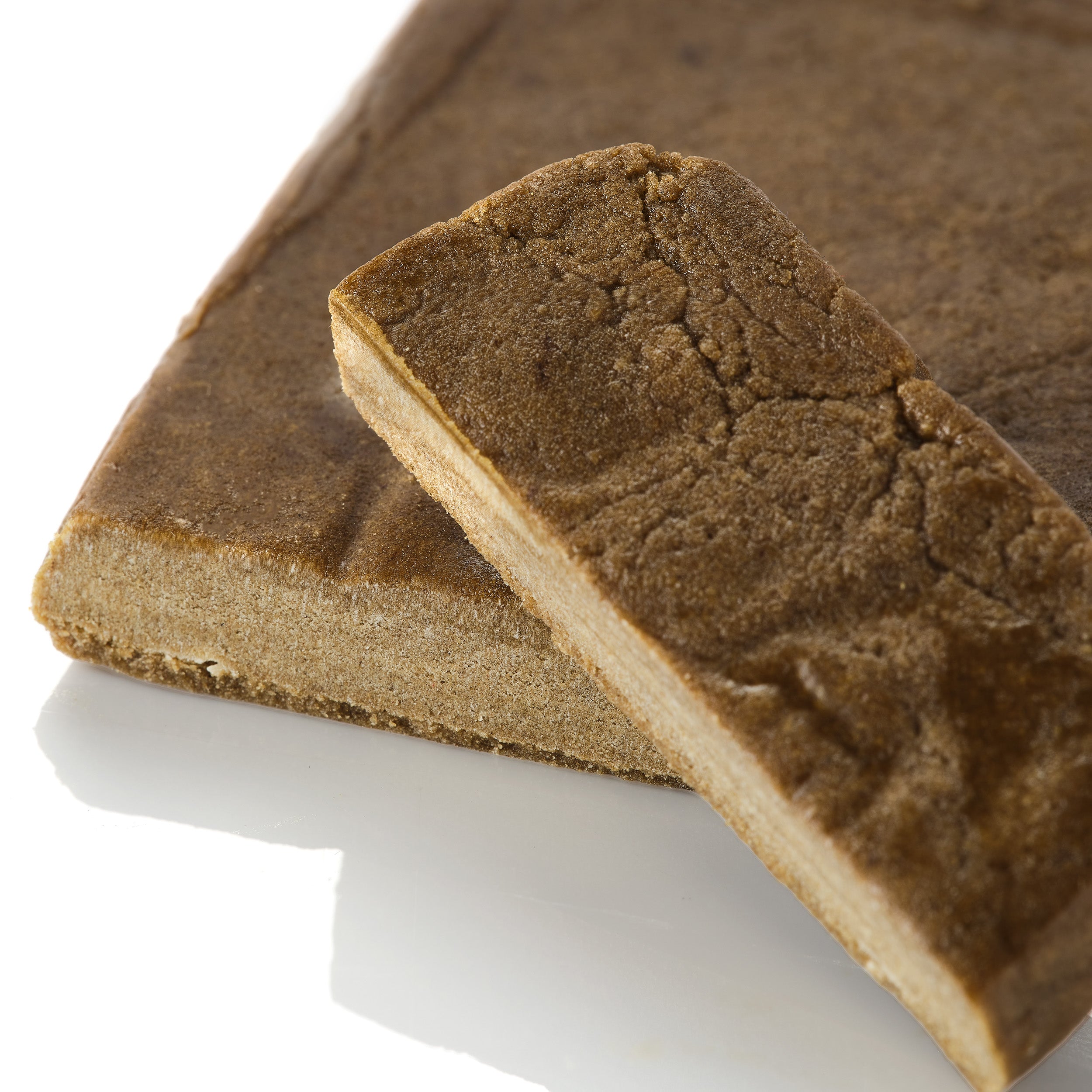 Rochanna Choco CBD hash showing premium exceptional standard hemp hash with rich brown tones