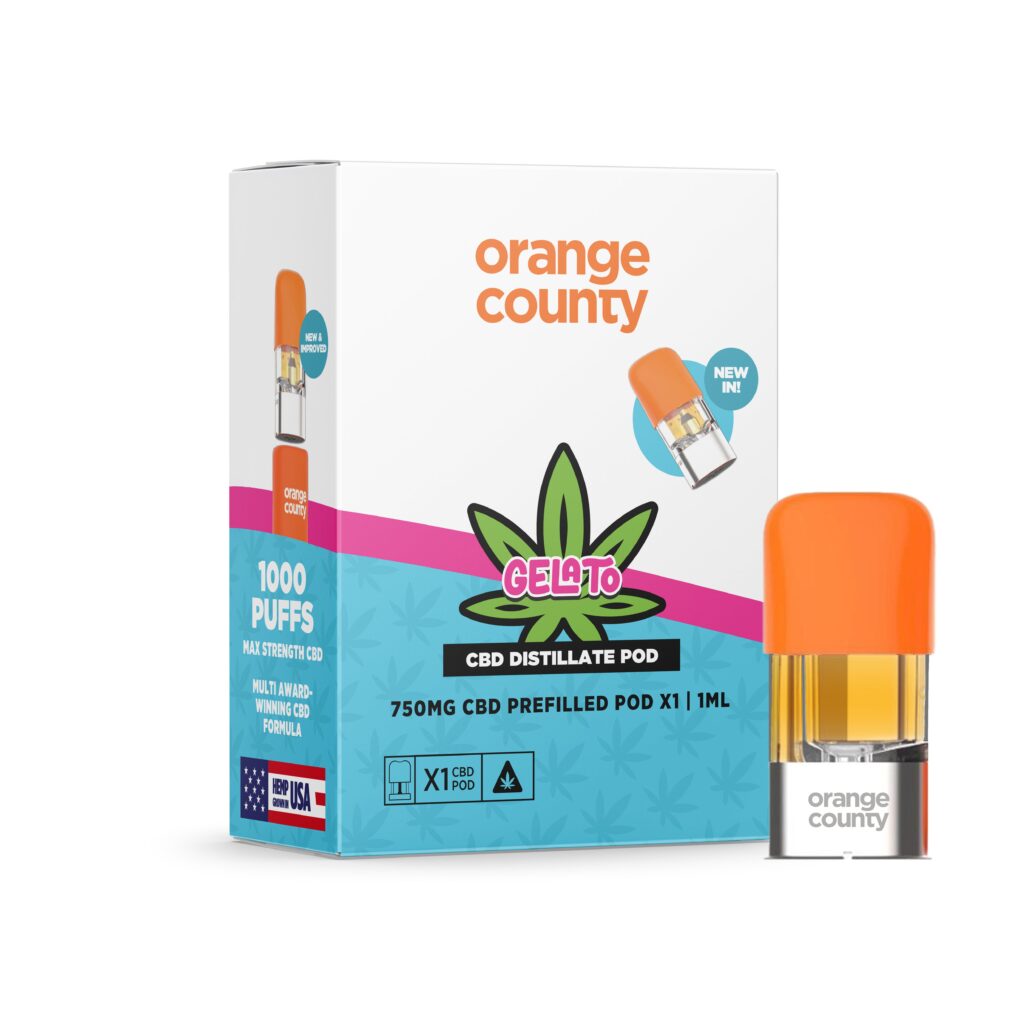 Orange County Gelato OG | CBD Vape Pod