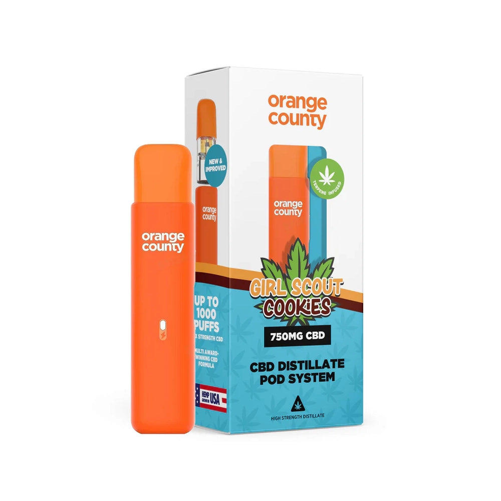 Orange County Girl Scout Cookies | CBD Pod + Battery