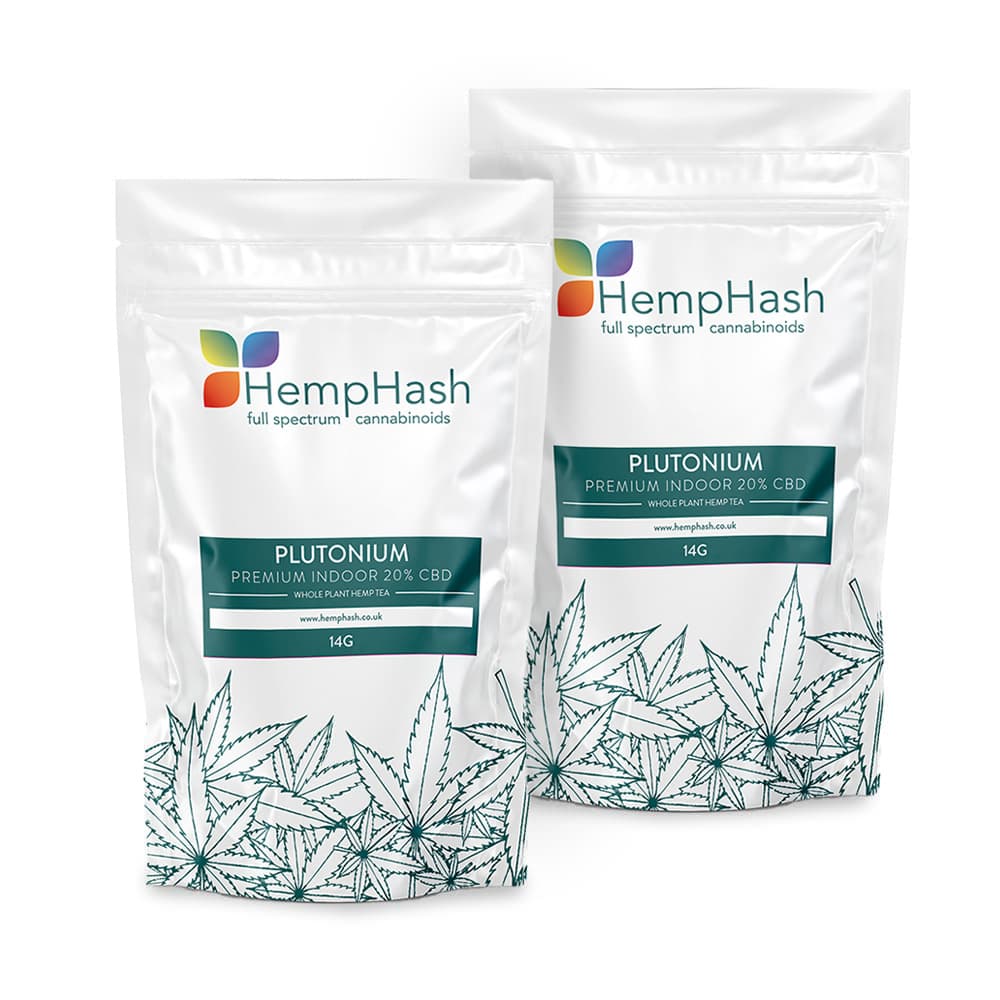 Plutonium | CBD Flower | Premium Indoor | HempHash | 20% CBD - 28g (2x14g)