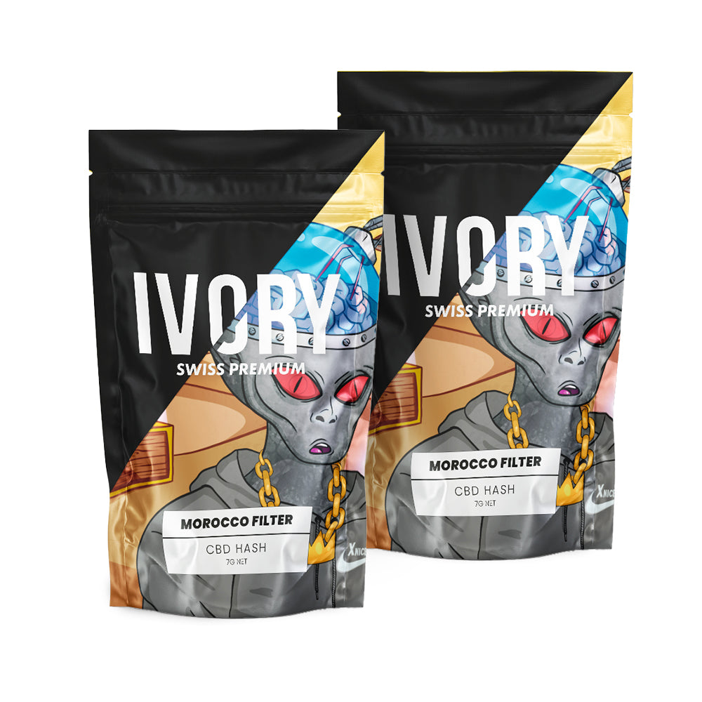 Morocco Filter | CBG Hash | Ivory | 24%* - 7g