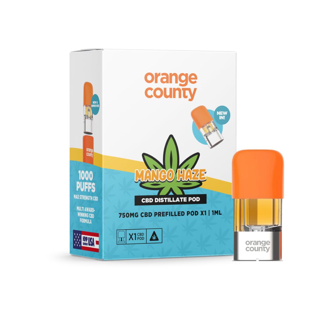 Orange County Mango Haze OG | CBD Vape Pod