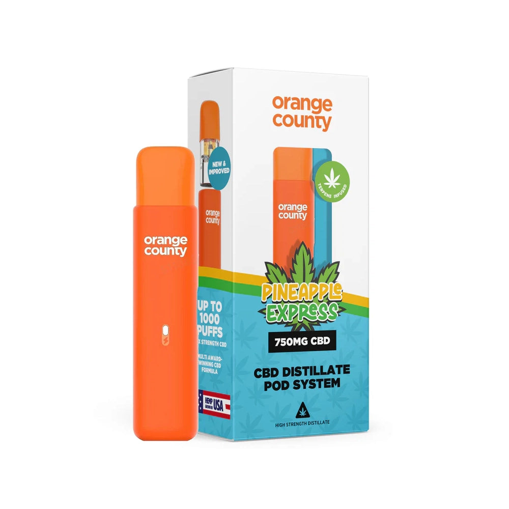 Orange County Pineapple Express | CBD Pod + Battery