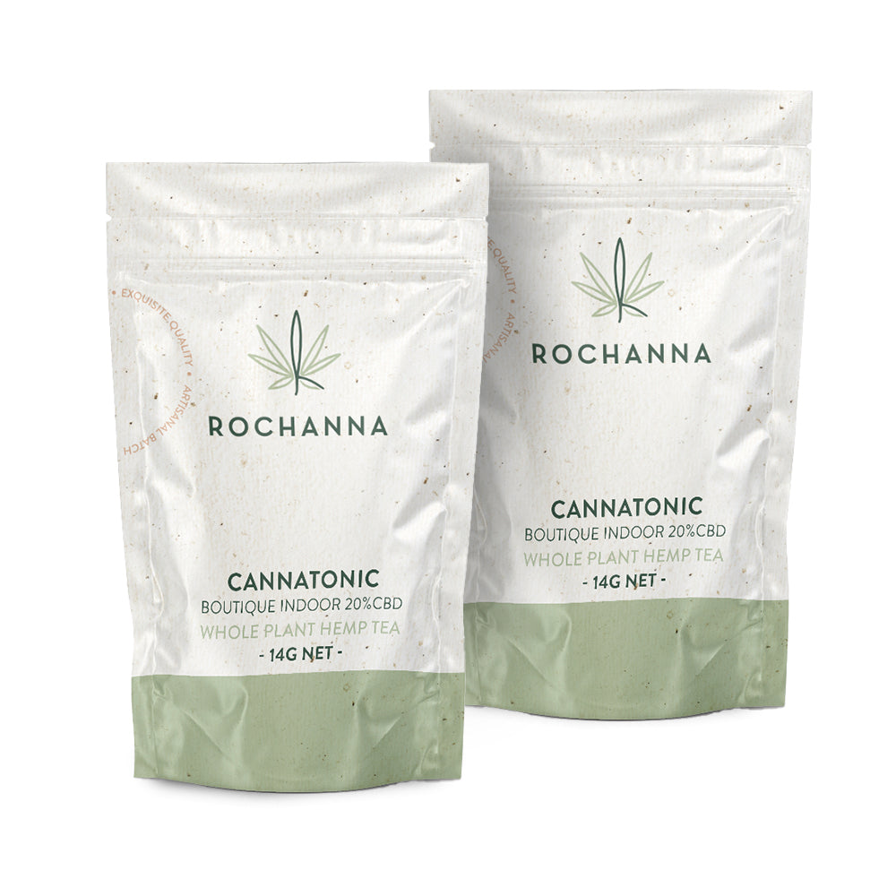 Rochanna Cannatonic CBD flower 14g product pouches