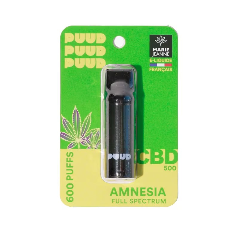 PUUD Full Spectrum Amnesia | CBD Vape Pod - 500mg